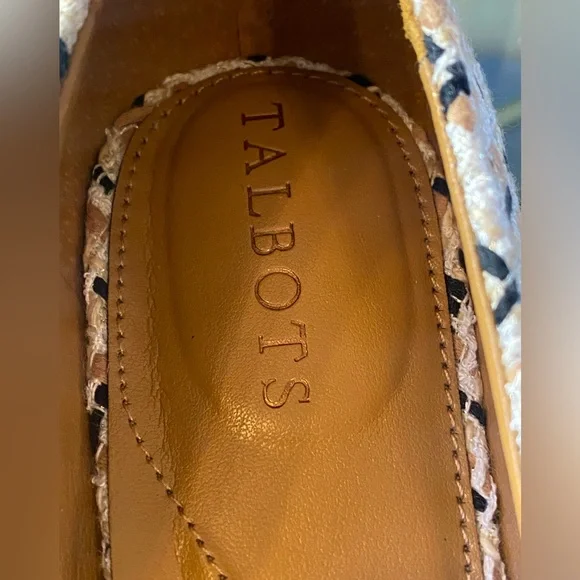 Talbots Tweed Kayla Block Heel Pumps with Buckle - Picture 5 of 9